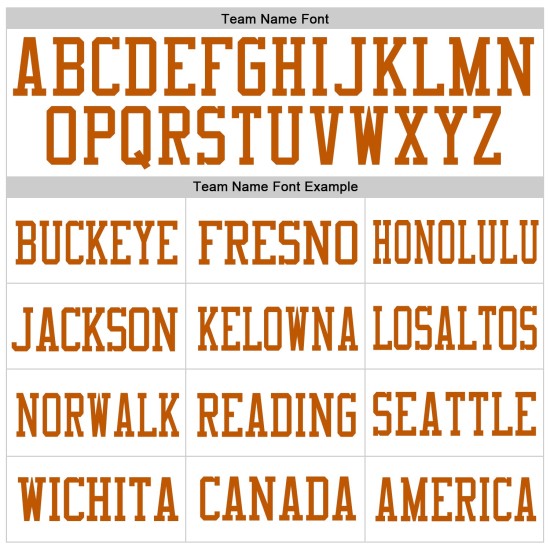 Orange Authentic Texas Custom White Jersey Mesh Football