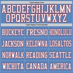 Authentic Mesh White-Red Light Blue Jersey Football Custom Authentic Mesh White-Red Light Blue Jersey Football Custom