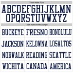 Navy-White Mesh Jersey Authentic Custom White Football Navy-White Mesh Jersey Authentic Custom White Football