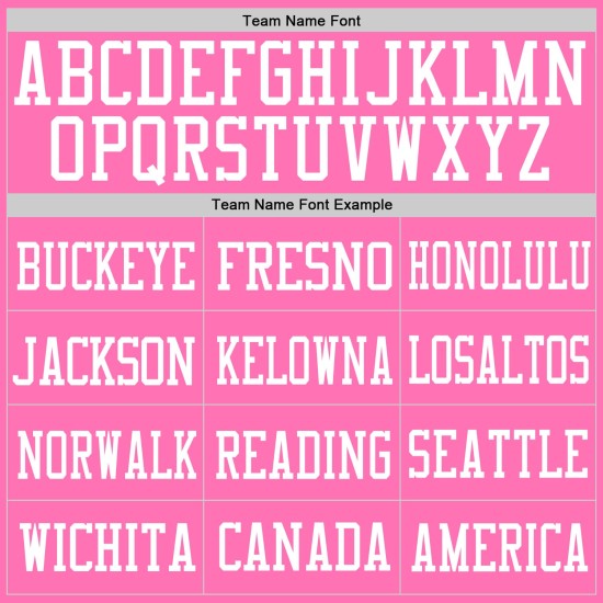 Custom Jersey Pink Mesh Pink-White Authentic Football