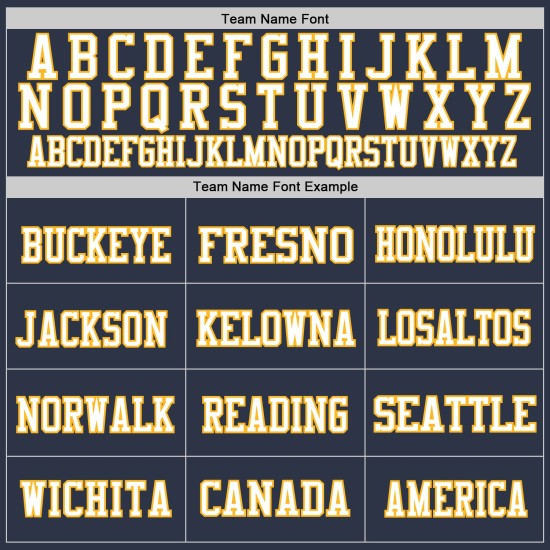 Navy Mesh Jersey Football Gold-White Custom Authentic