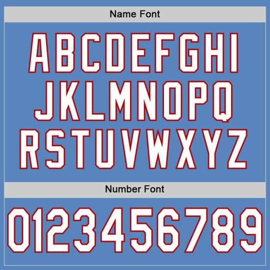 Authentic Mesh White-Red Light Blue Jersey Football Custom Authentic Mesh White-Red Light Blue Jersey Football Custom