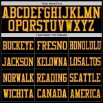 Mesh Football Jersey Custom Authentic Purple-Gold Black