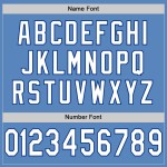 Football Blue Custom Mesh Light Jersey Authentic White-Royal